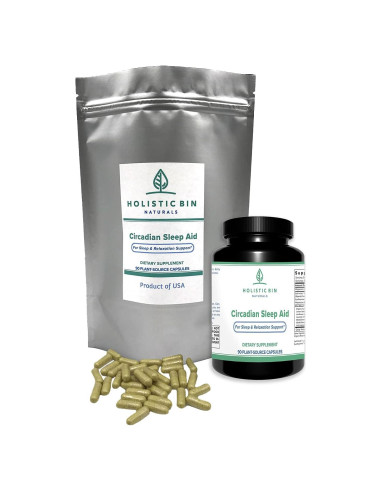 Ayuda para Dormir Natural Holistic Bin - L-Teanina y Magnesio