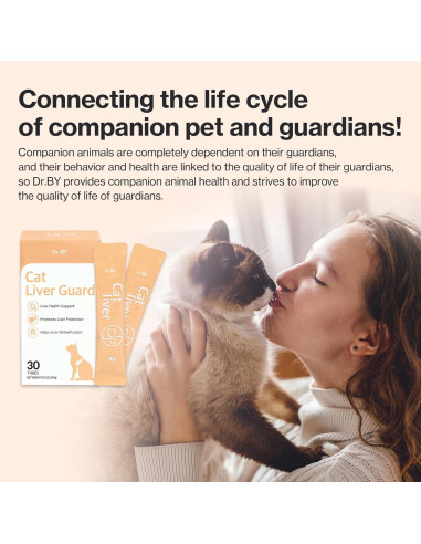 Suplemento Hepático para Gatos Dr.by Cat con Cardo Mariano 226g