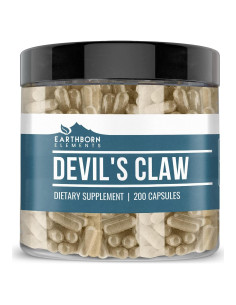 Extracto de Garra del Diablo Earthborn Elements 200 Cápsulas Puro