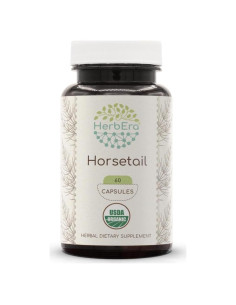 Cola de Caballo Orgánica Herbera 60 Cápsulas Vegetarianas