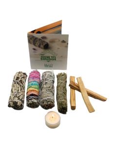 Kit de Ahumado Espiritual Solo Therapy - 7 Palos y Vela
