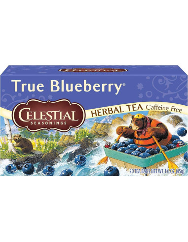 Té de Hierbas Celestial Seasonings Verdadera Arándano 40 Bolsas