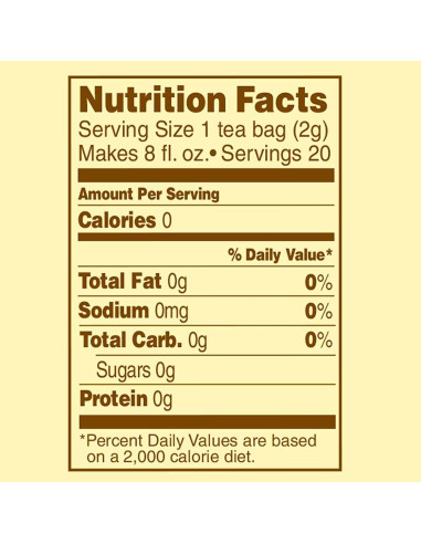 Té de Hierbas Celestial Seasonings Verdadera Arándano 40 Bolsas