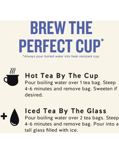 Té de Hierbas Celestial Seasonings Verdadera Arándano 40 Bolsas