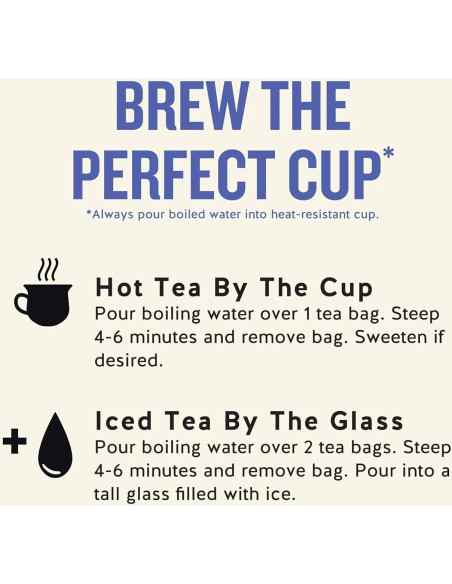 Té de Hierbas Celestial Seasonings Verdadera Arándano 40 Bolsas