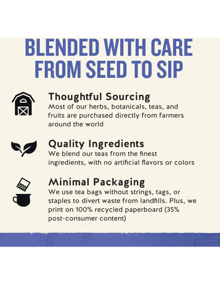 Té de Hierbas Celestial Seasonings Verdadera Arándano 40 Bolsas