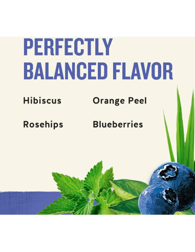 Té de Hierbas Celestial Seasonings Verdadera Arándano 40 Bolsas