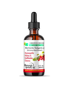Tintura Madre Homeopática Berberis Vulgaris 59ml - Heavenly Herbals