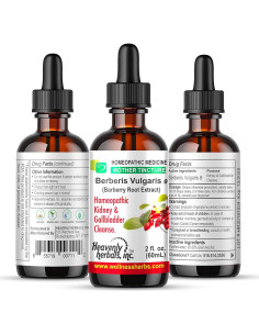 Tintura Madre Homeopática Berberis Vulgaris 59ml - Heavenly Herbals 2
