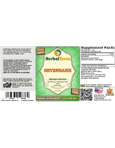 Extracto Líquido de Sevenbark Sin Alcohol 60 ml - Herbal Terra 2