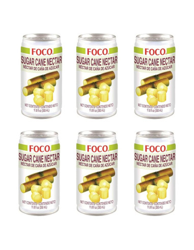 Bebida de Caña de Azúcar THAI AGRI FOODS 6 Paquete 2100mL