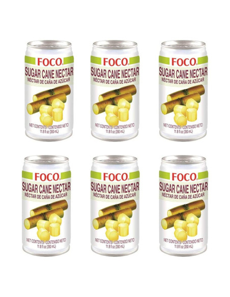 Bebida de Caña de Azúcar THAI AGRI FOODS 6 Paquete 2100mL