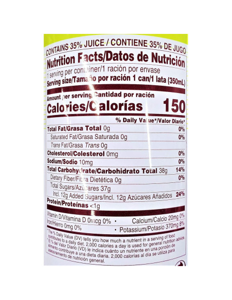 Bebida de Caña de Azúcar THAI AGRI FOODS 6 Paquete 2100mL