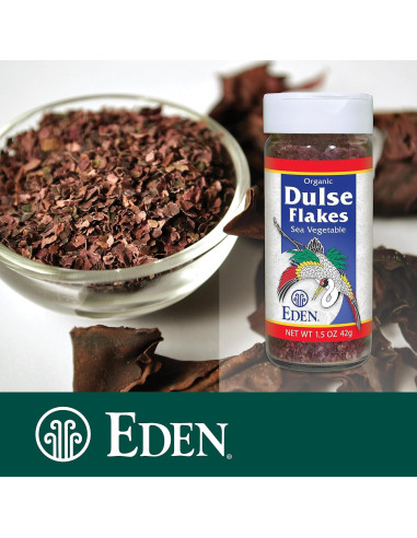 Copos de Dulse Orgánico Eden 42 g - Vegetal Marino Seco
