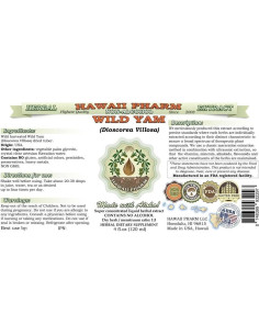 Extracto Líquido Sin Alcohol de Ñame Silvestre Hawaii Pharm 118 ml 2