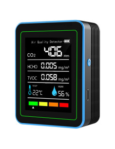 Monitor de Calidad del Aire 5 en 1 RISOON ZN-MT25 Portátil