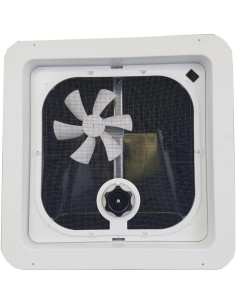 Ventline Ventana de Techo Humo con Ventilador 12V 36.2x36.2cm 2