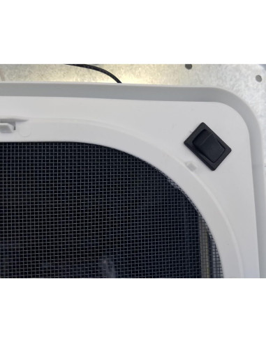 Ventline Ventana de Techo Humo con Ventilador 12V 36.2x36.2cm