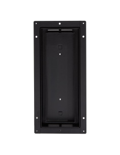 Rejilla de Piso Flush Luxe Fittes 10.16x25.4cm Negro Mate