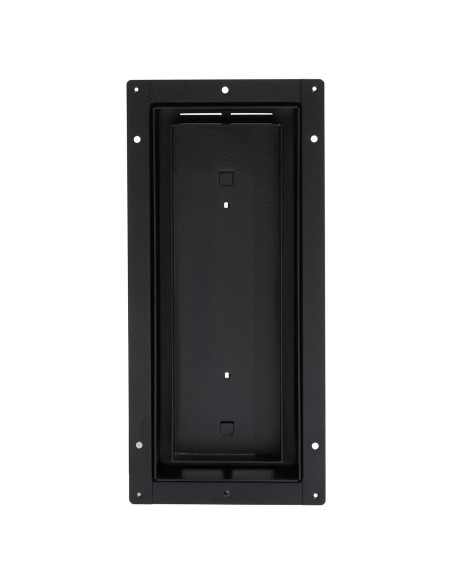 Rejilla de Piso Flush Luxe Fittes 10.16x25.4cm Negro Mate