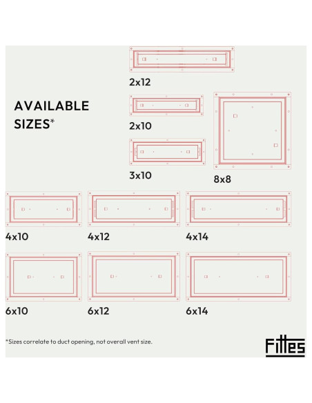 Rejilla de Piso Flush Luxe Fittes 10.16x25.4cm Negro Mate