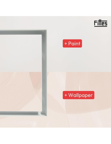 Cubierta de Ventilación de Escape FITTES 35.56x35.56 cm ABS