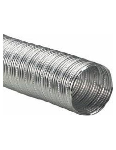 Tubo Flexible de Aluminio 5.08 cm x 1.52 m para Estufa de Pellets