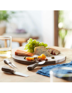 Cuchillos de Queso Prologue con Tabla de Madera y Mármol 25.4 cm 2