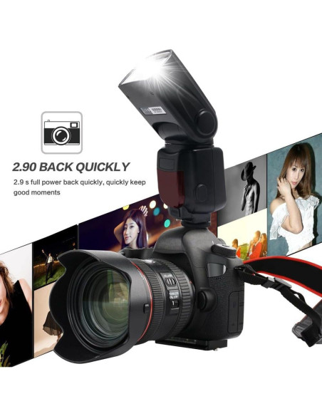 Flash de Cámara VD-930 Venidice Universal para Canon Nikon