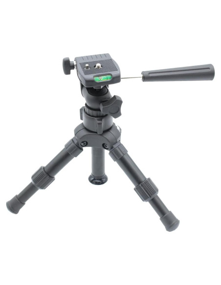 Trípode Mini Plegable PhotoTrust Aluminio 0.52kg para DSLR
