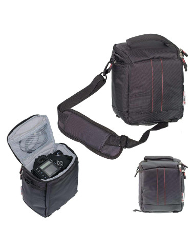 Bolsa de cámara DSLR SLR Navitech Negra resistente al agua