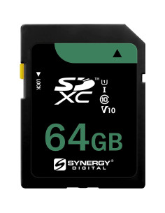 Tarjeta de Memoria Digital Synergy 64GB SDXC Clase 10 2