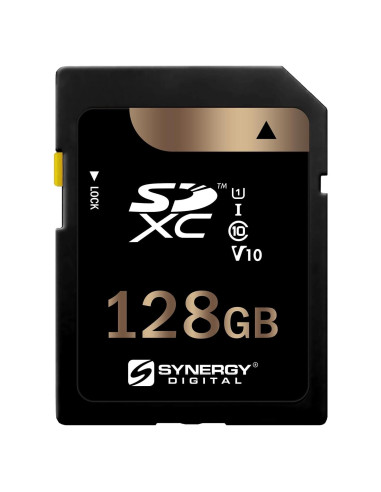 Tarjeta de Memoria SDXC 128GB Synergy Digital UHS-I Clase 10