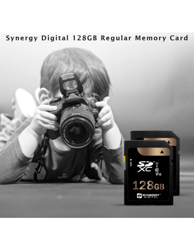 Tarjeta de Memoria SDXC 128GB Synergy Digital UHS-I Clase 10