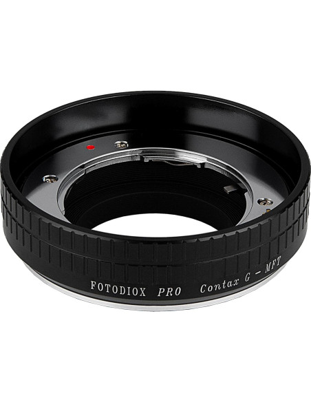Adaptador Fotodiox Pro Contax G a Micro Cuatro Tercios