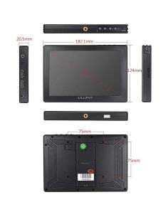 Monitor de Campo LILLIPUT A7S 7" 1920x1200 HDMI FHD 2