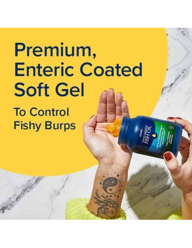 Suplemento Omega 3 GNC Aceite de Pescado Triple Fuerza 1000mg