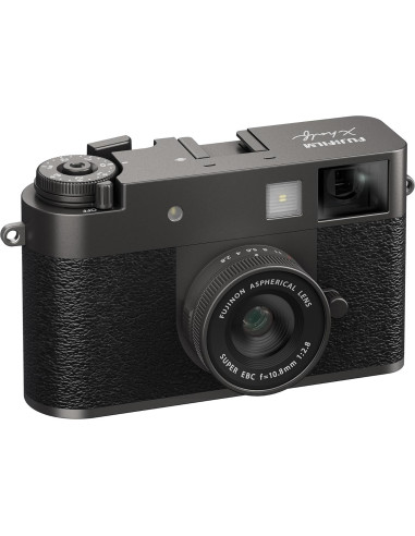 Cámara FUJIFILM X Half Mirrorless Plata Carbón 445g