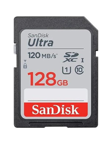 Paquete de 2 Tarjetas SDXC SanDisk Ultra 128GB UHS-I + Lector