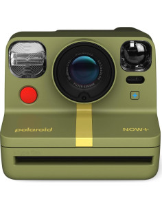 Cámara Instantánea Polaroid Now+ 2da Gen Verde Bosque + Película 2