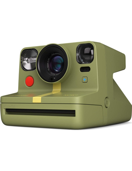 Cámara Instantánea Polaroid Now+ 2da Gen Verde Bosque + Película