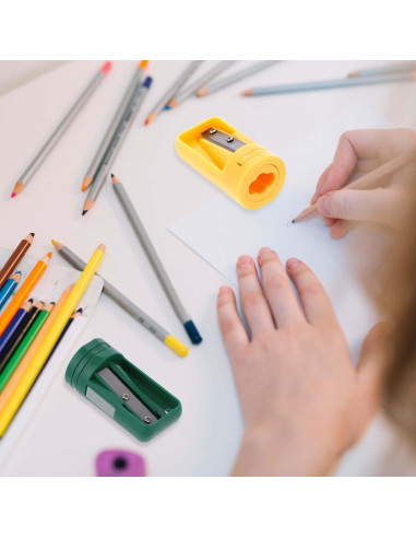 Paquete de 6 Sacapuntas de Lápiz de Carpintero Sliverdew