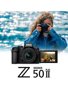 Cámara Sin Espejo Nikon Z50 II 20.9 MP con Lente 16-50mm 2