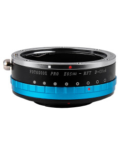 Adaptador Fotodiox Pro IRIS Canon EOS EF a Micro Cuatro Tercios