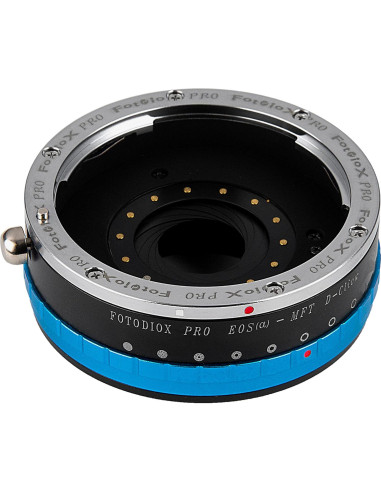 Adaptador Fotodiox Pro IRIS Canon EOS EF a Micro Cuatro Tercios