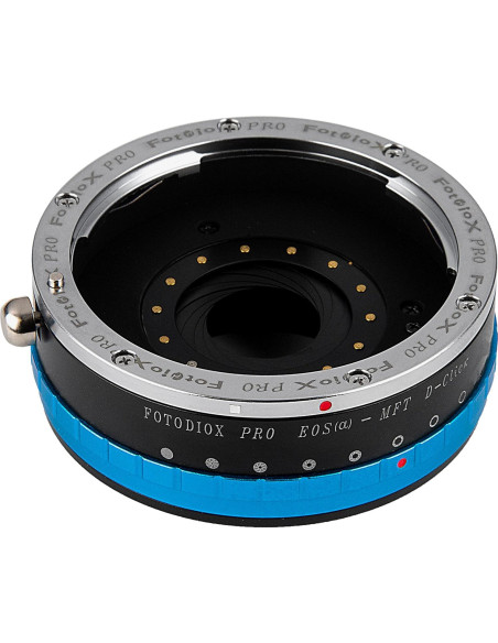 Adaptador Fotodiox Pro IRIS Canon EOS EF a Micro Cuatro Tercios