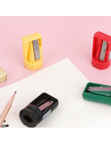 Paquete de 6 Sacapuntas de Lápiz de Carpintero Sliverdew