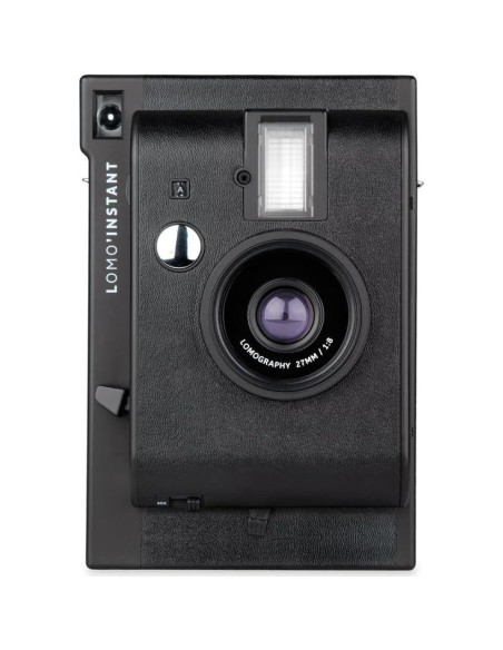 Cámara Instantánea Lomografía Lomo'Instant Negra + 3 Lentes