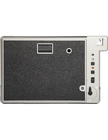 Cámara Instantánea Lomo'Instant Wide con Lentes Cuero Negro