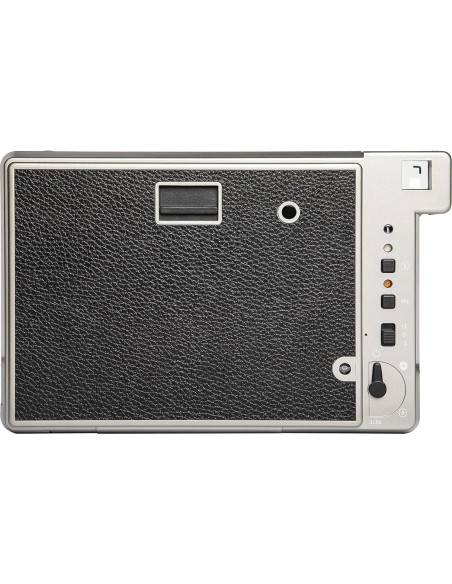 Cámara Instantánea Lomo'Instant Wide con Lentes Cuero Negro